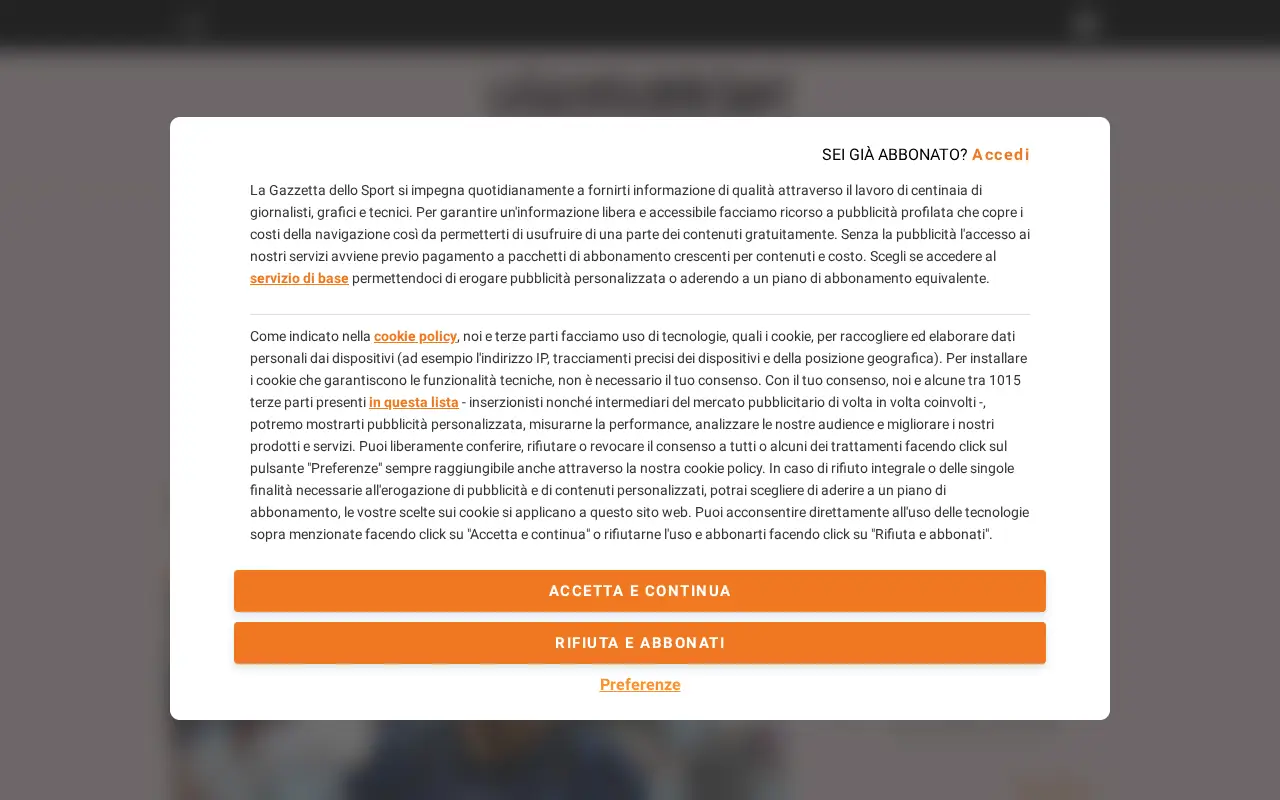 gazzetta.it in 2025