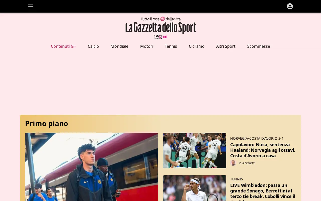 gazzetta.it in 2026