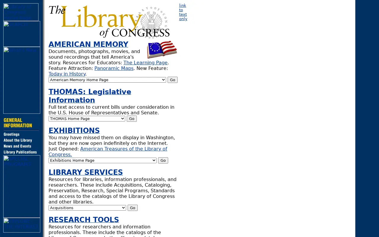 loc.gov in 1997