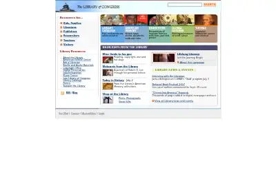 loc.gov in 2007