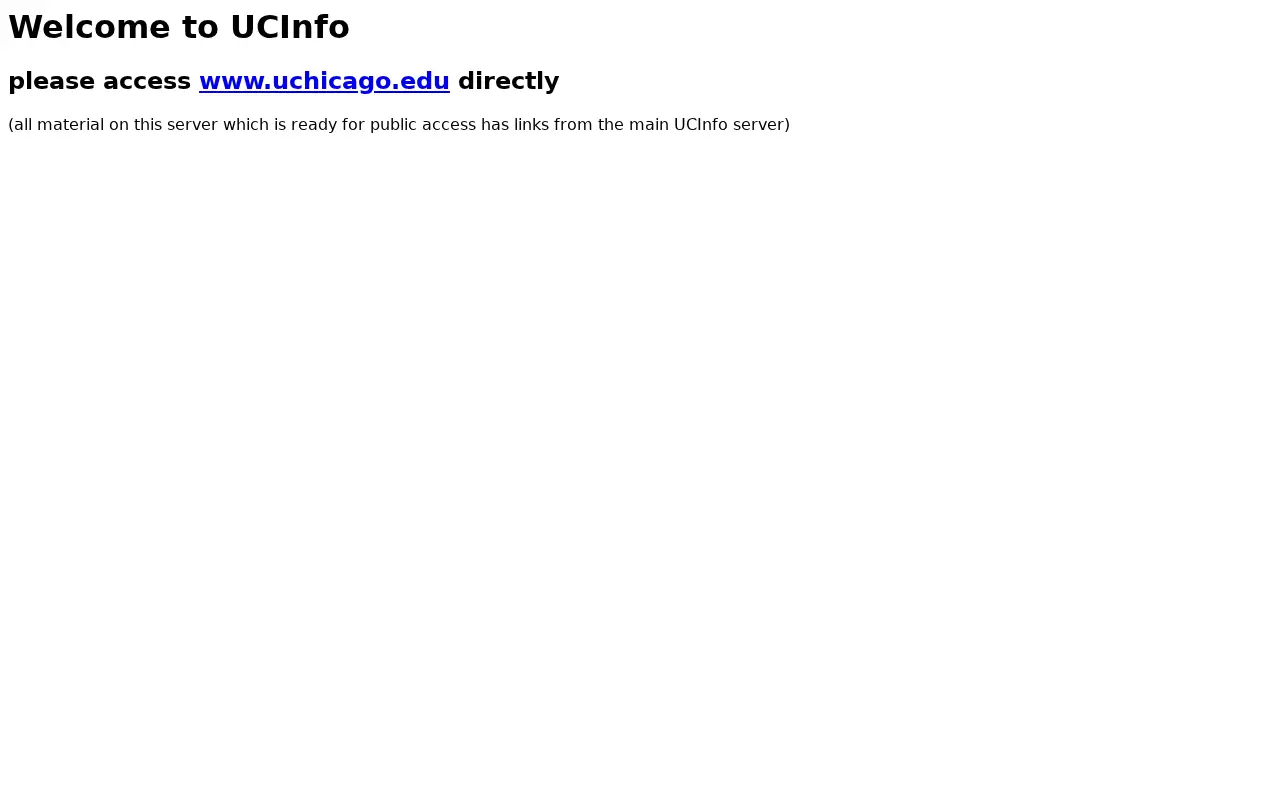 uchicago.edu in 1998