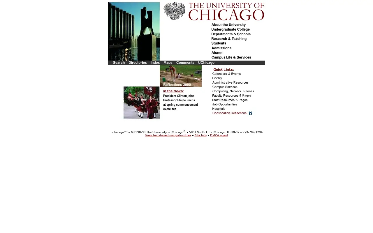 uchicago.edu in 1999