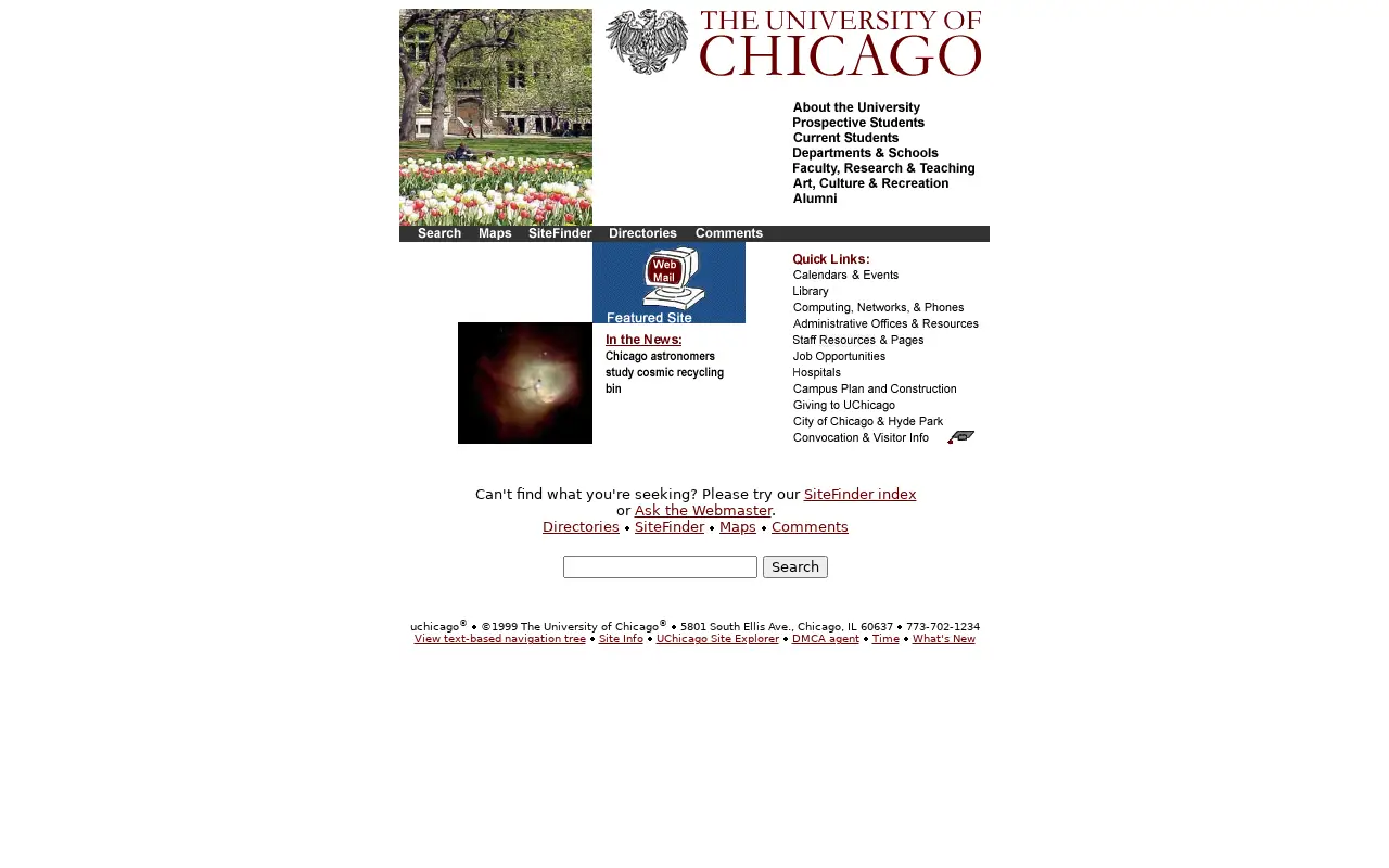 uchicago.edu in 2001