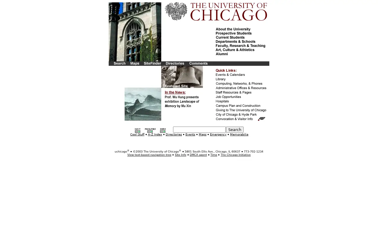 uchicago.edu in 2003
