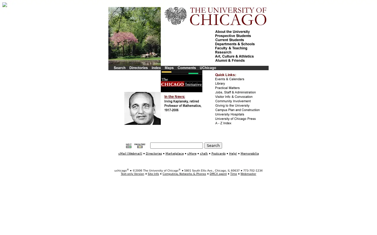 uchicago.edu in 2006