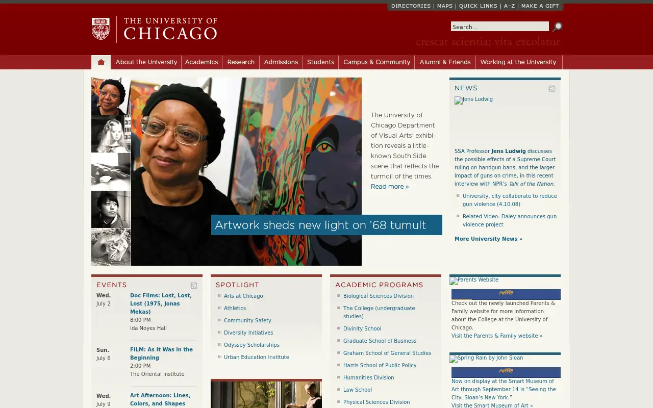 uchicago.edu in 2008