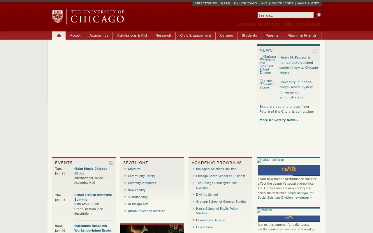 uchicago.edu in 2011
