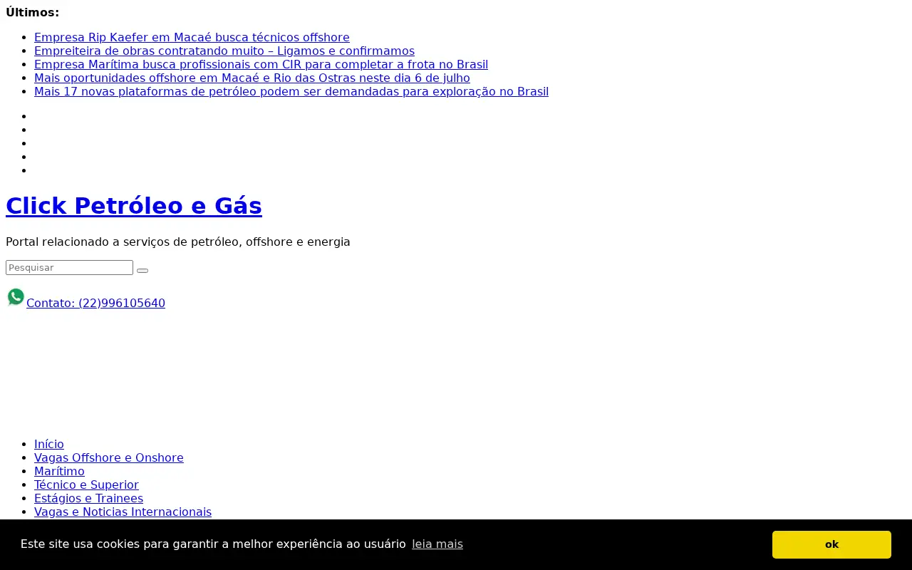 clickpetroleoegas.com.br in 2018