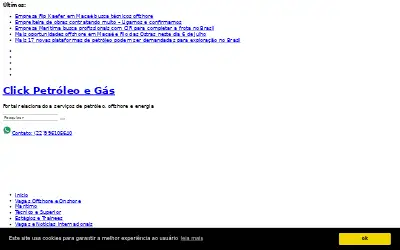clickpetroleoegas.com.br in 2018