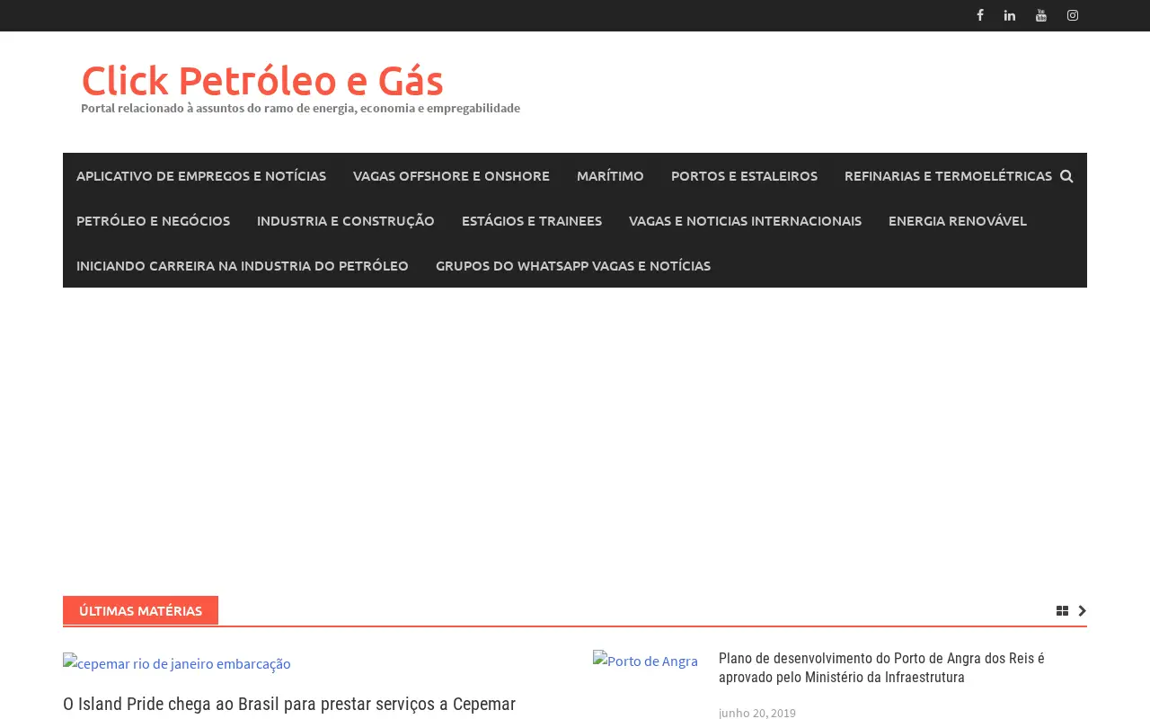 clickpetroleoegas.com.br in 2019