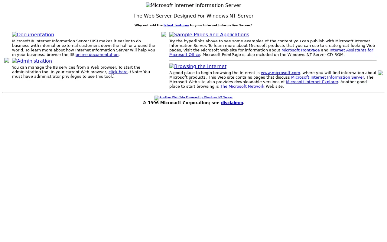 nps.gov in 1997