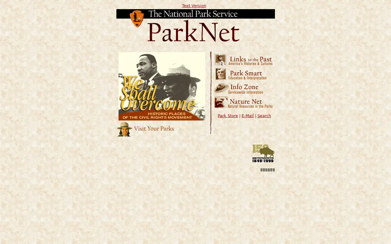 nps.gov in 1999