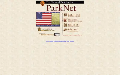 nps.gov in 2001