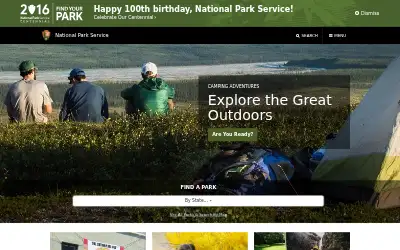 nps.gov in 2016
