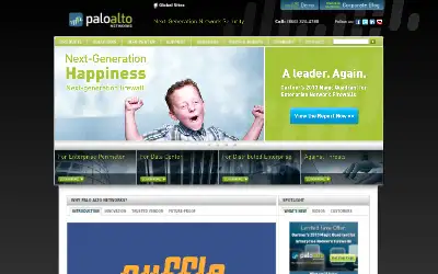 paloaltonetworks.com in 2013