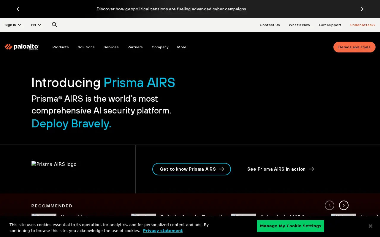 paloaltonetworks.com in 2025