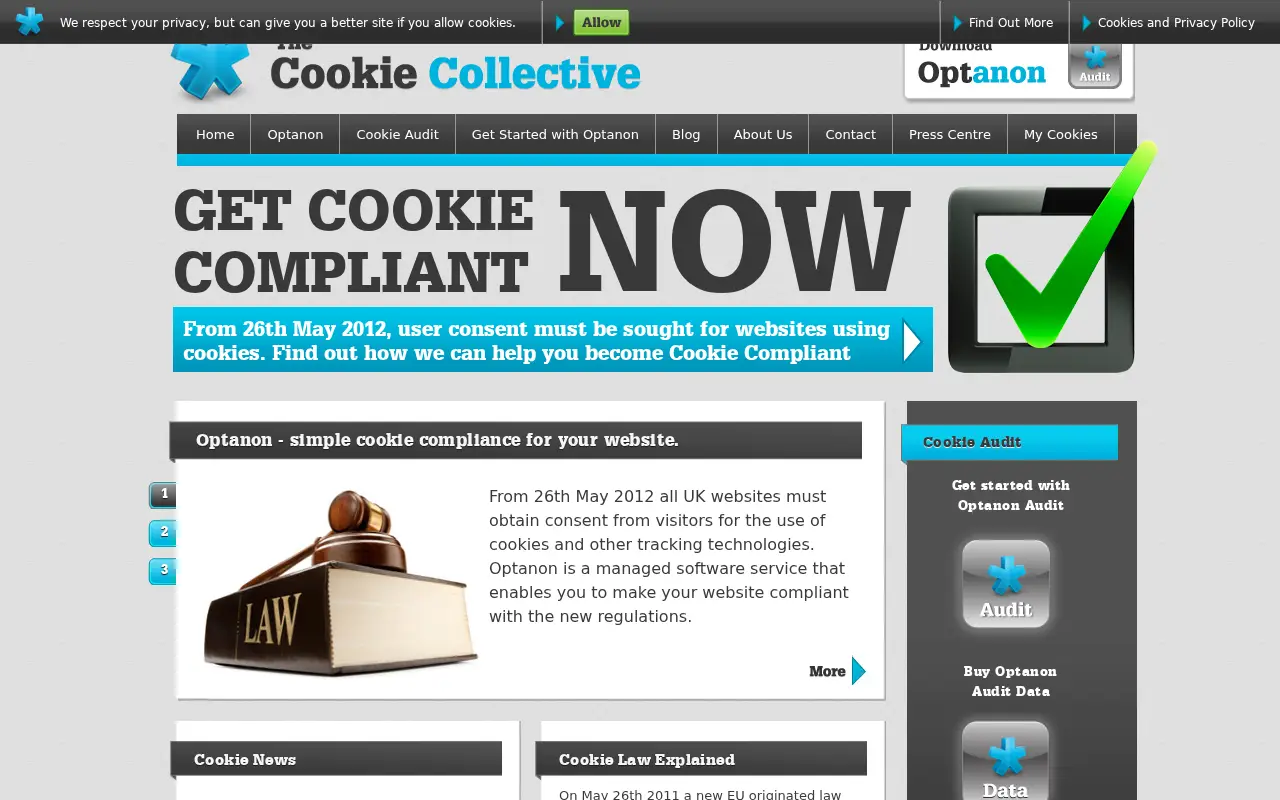 cookielaw.org in 2012