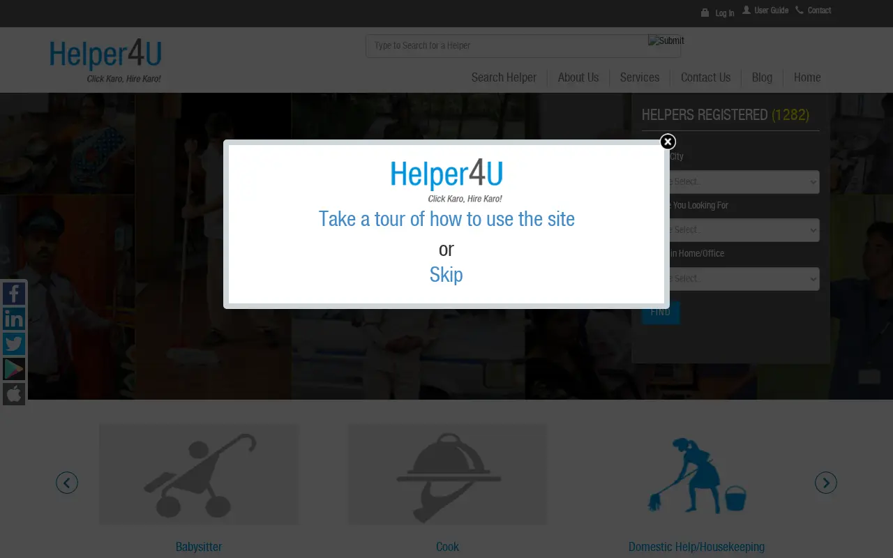helper4u.in in 2015