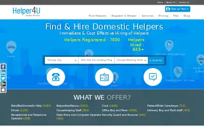 helper4u.in in 2016