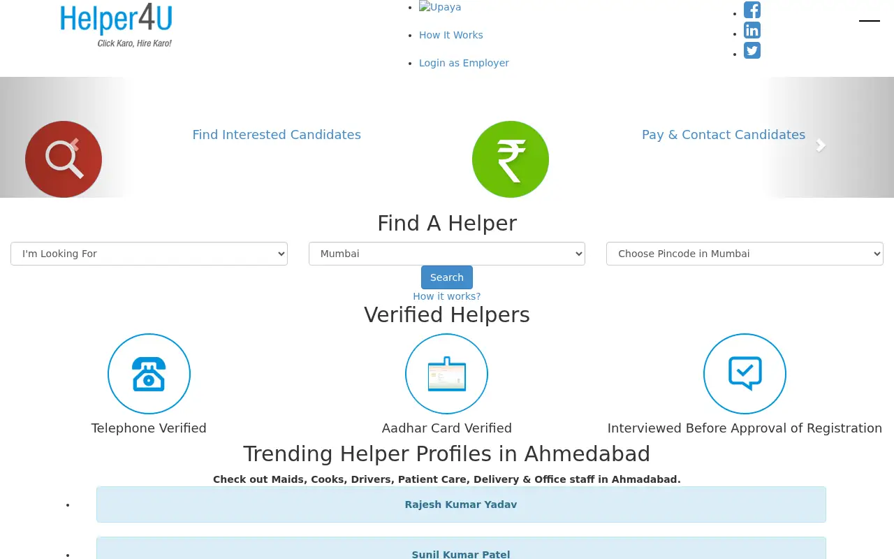 helper4u.in in 2017