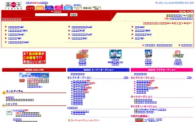 rakuten.co.jp in 2000