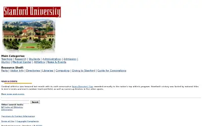 stanford.edu in 2000