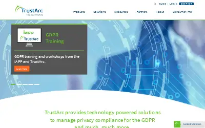 trustarc.com in 2018