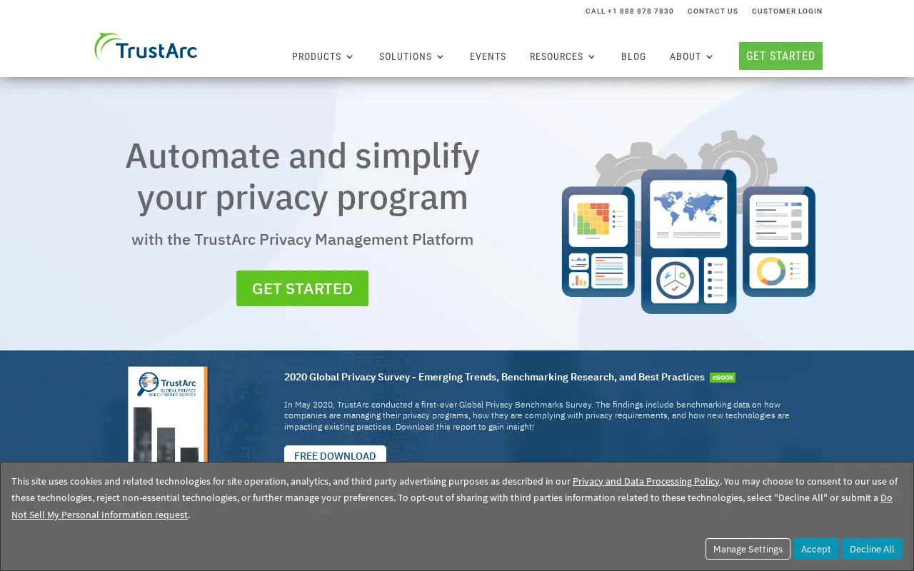 trustarc.com in 2020