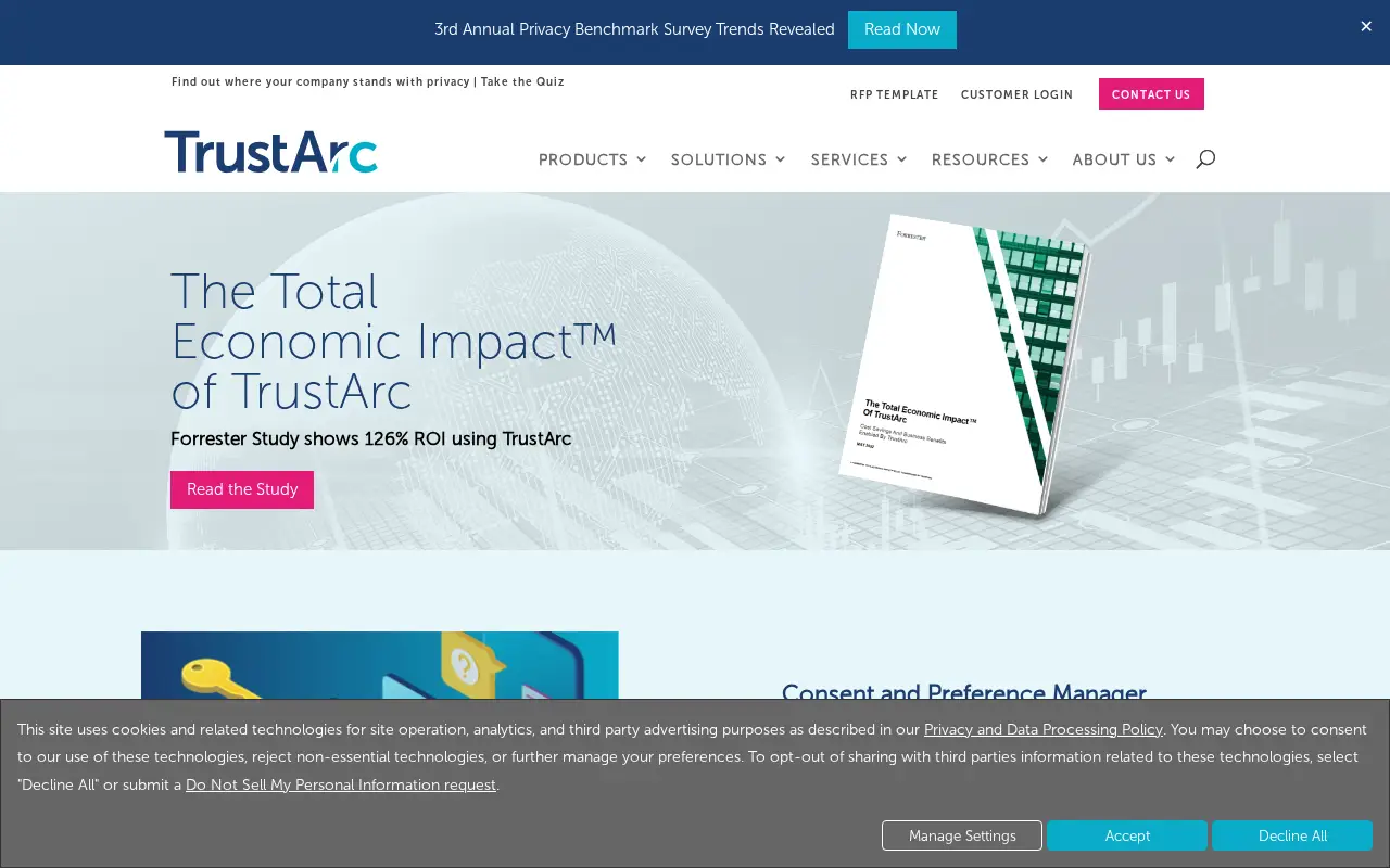 trustarc.com in 2022