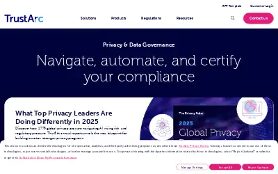 trustarc.com in 2025