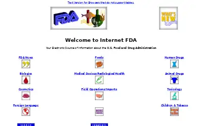 fda.gov in 1997