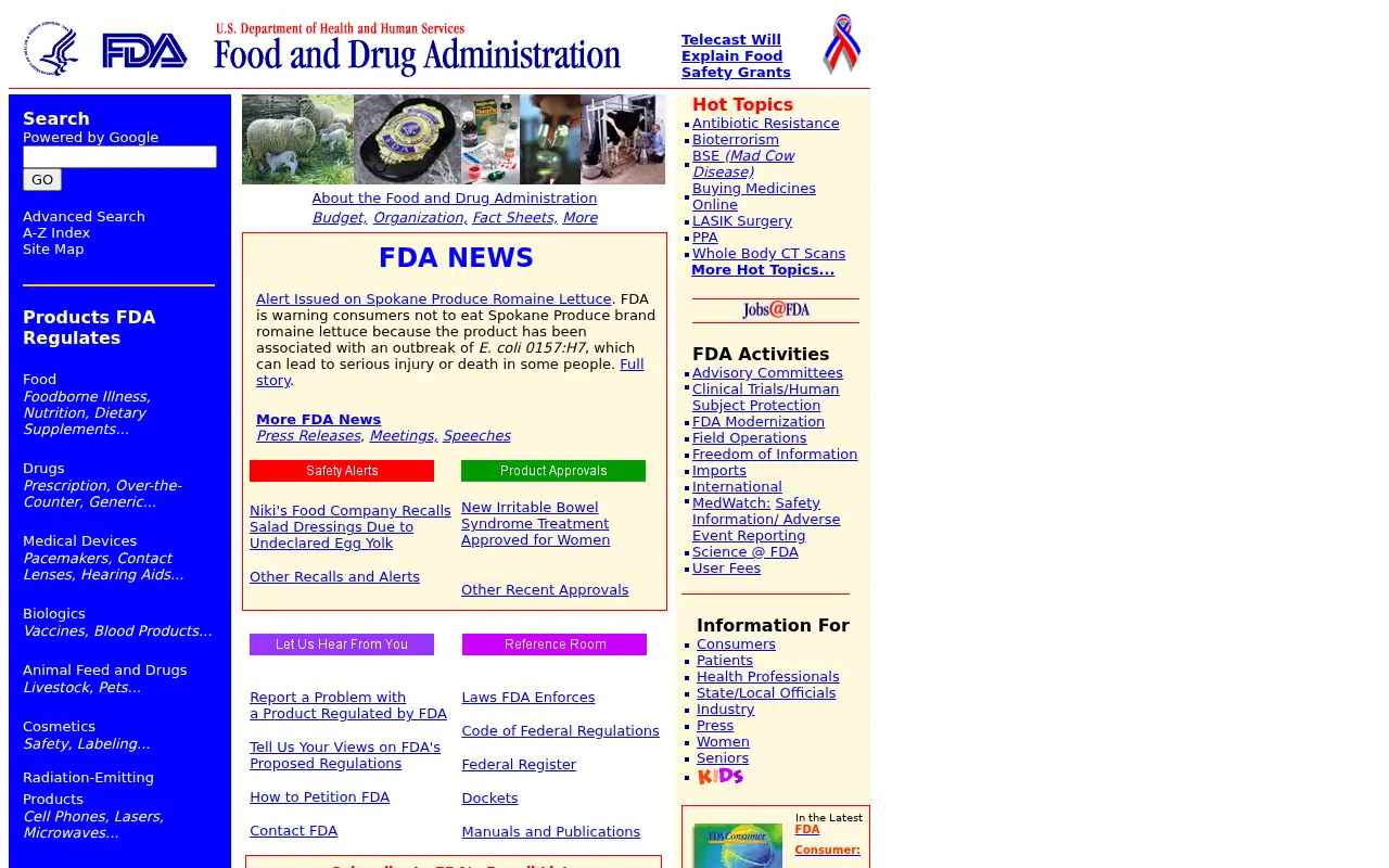 fda.gov on August 2, 2002