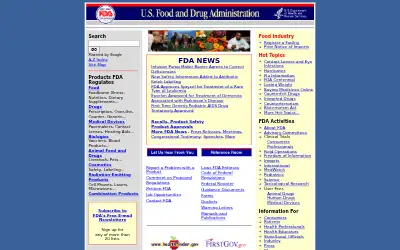 fda.gov in 2006