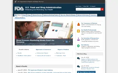 fda.gov in 2014