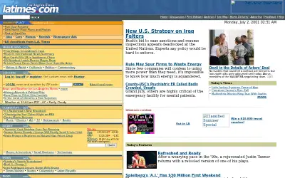 latimes.com in 2001