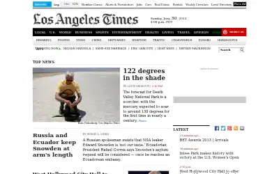 latimes.com in 2013
