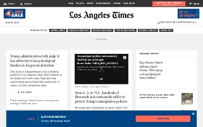 latimes.com in 2018