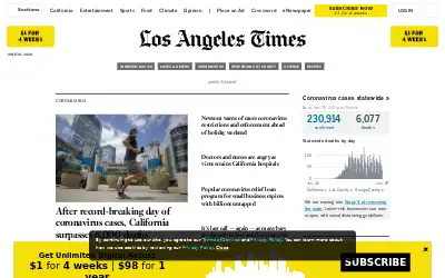 latimes.com in 2020