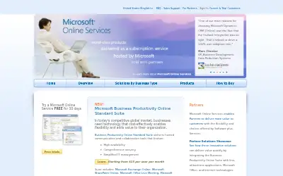microsoftonline.com in 2009