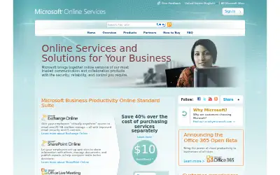microsoftonline.com in 2011