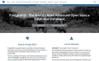 postgresql.org in 2026