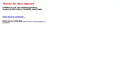 vmware.com in 1999