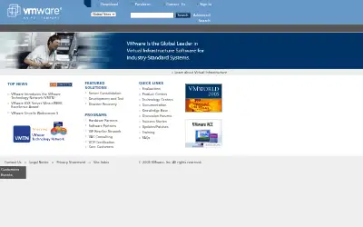 vmware.com in 2005