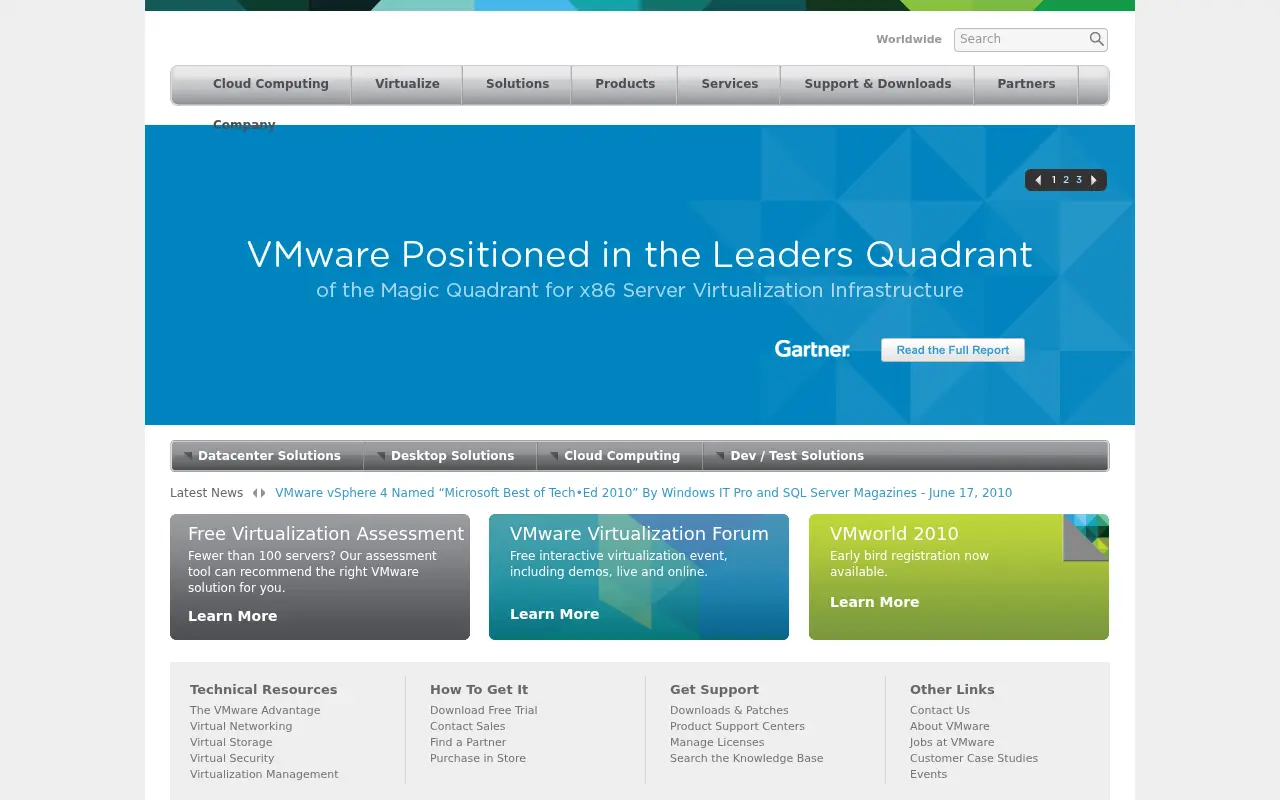 vmware.com in 2010