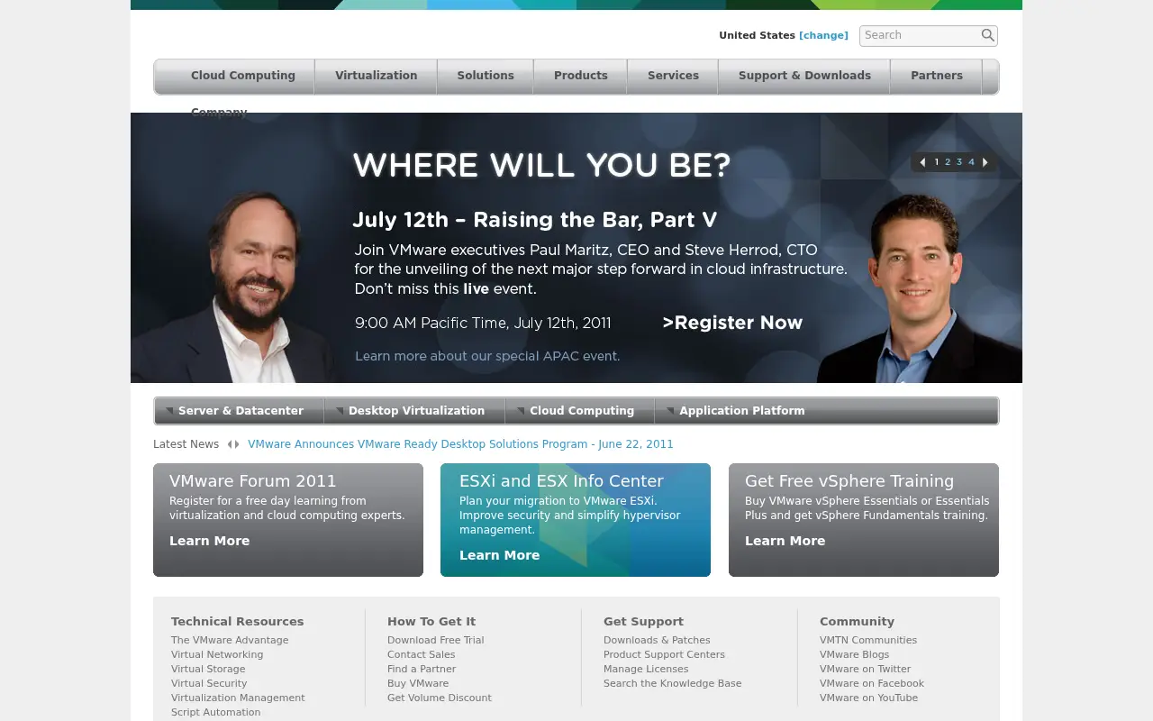 vmware.com on July 1, 2011
