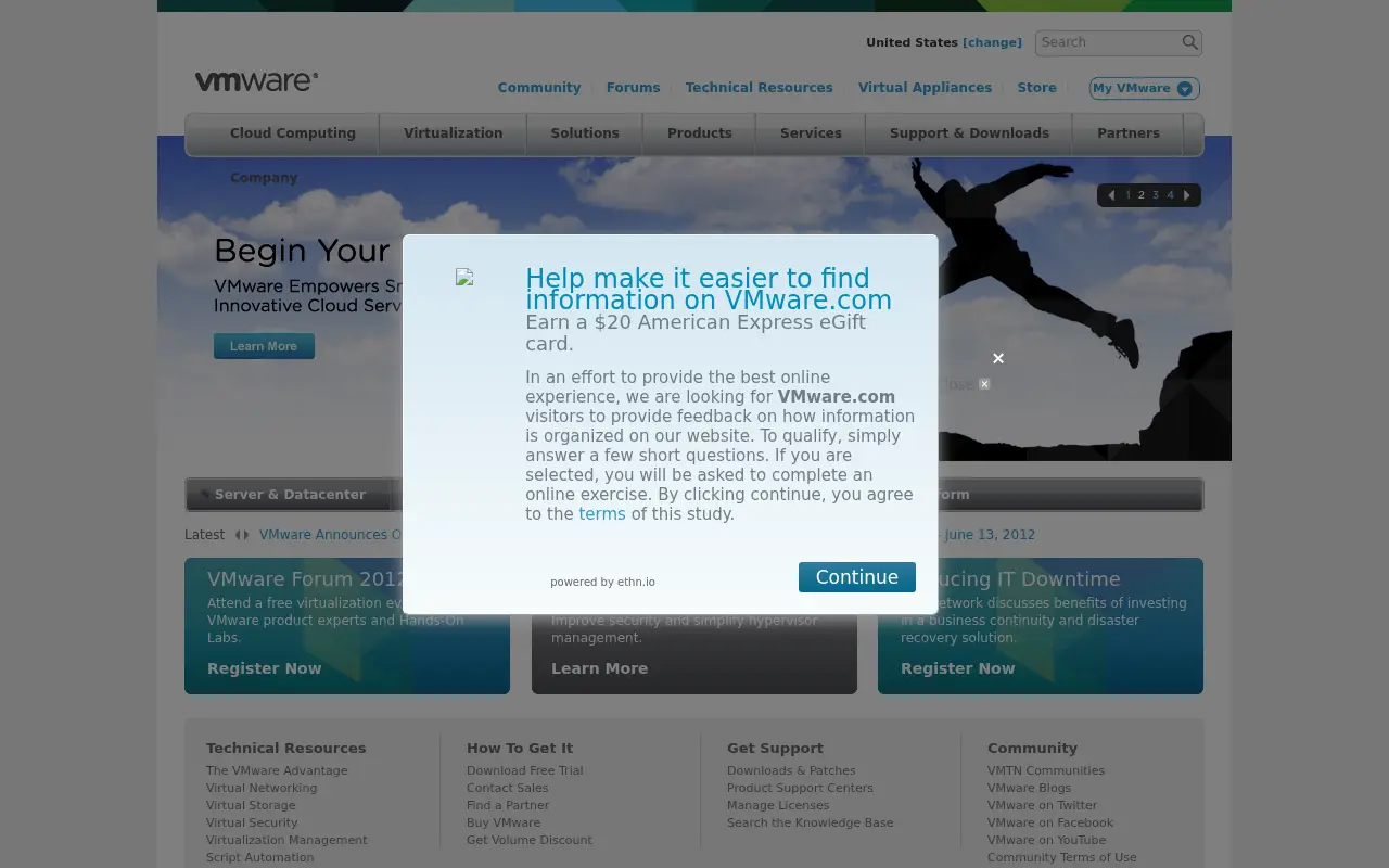 vmware.com in 2012