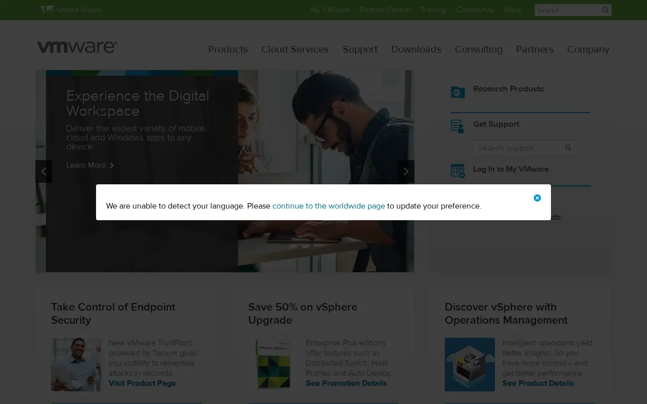 vmware.com on July 1, 2016