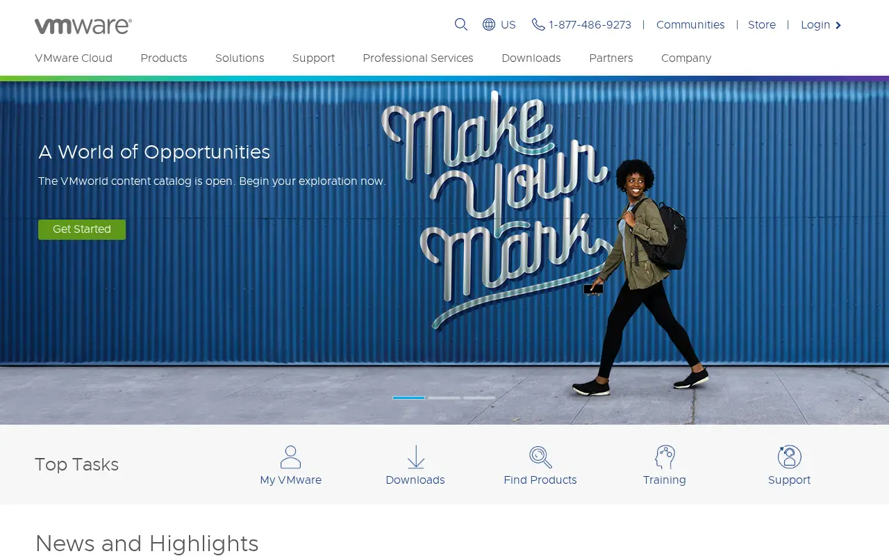vmware.com in 2019