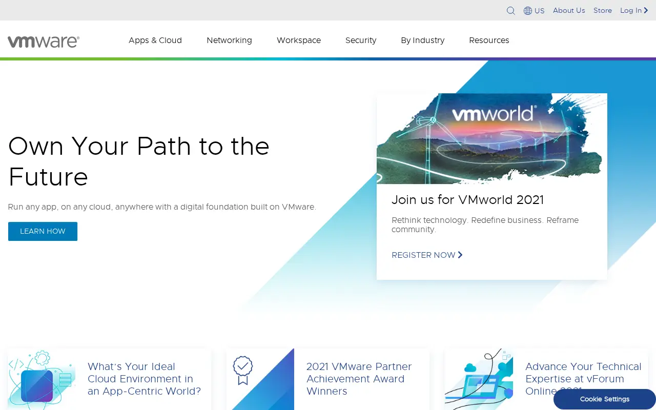 vmware.com in 2021