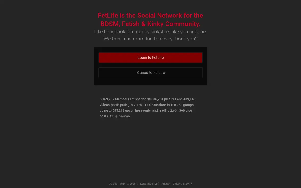 fetlife.com on July 1, 2017